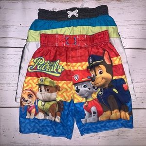 Toddler Boys Swim Trunks Lot Size 4T